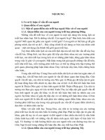 Quan điểm triết học Mác – Lênin về con người và vấn đề phát triển nguồn lực con người của tỉnh Đồng Nai trong sự nghiệp công nghiệp hóa – hiện đại hóa