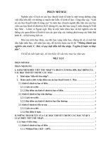 Tiểu luận những thành tựu nghiên cứu trước c  mác về quy luật điều tiết thu nhập   ý nghĩa lý luận và thực tiễn 