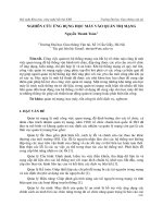 Nghiên cứu ứng dụng học máy vào quản trị mạng