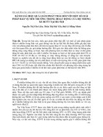 Đánh giá hiệu quả giảm phát thải đối với một số giải pháp bảo vệ môi trường trong hoạt động của hệ thống xe buýt tại Hà Nội