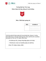 CHIẾN DỊCH QUẢNG CÁO CHO BAEMIN