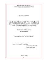 Nghiên cứu tổng hợp, biến tính vật liệu mao quản trung bình SBA 15 làm xúc tác cho quá trình cracking phân đoạn dầu nặng 