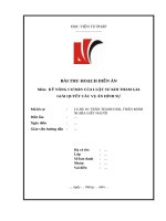 Báo cáo hồ sơ hình sự 10 Trần Thanh Hải, Trần Minh Nghĩa giết người