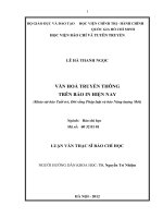 Văn hóa truyền thông trên báo in hiện nay (khảo sát báo tuổi trẻ, đời sống pháp luật và báo năng lượng mới) 