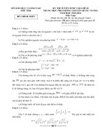 de thi vao 10 chuyen toan phu tho 2015 2016