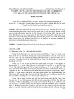 Nghiên cứu xây dựng mô hình đánh giá sự hài lòng của khách du lịch đối với thành phố Vũng Tàu