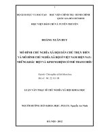 Mô hình chủ nghĩa xã hội dân chủ thụy điển và mô hình chủ nghĩa xã hội ở việt nam hiện nay   những khác biệt và kinh nghiệm có thể tham chiếu 