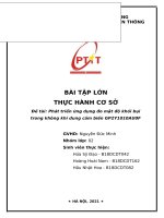 Đề tài đo nồng độ bụi mịn P2.5 sử dụng kit STM32F103C8T6