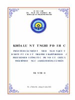 Phân tích các nhân tố ảnh hưởng đến quyết định tiếp tục đầu tư trái phiếu happybond được phát hành bởi công ty cổ phần đầu tư châu á thái bình dương của khách hàng cá nhân 