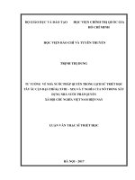 Tư tưởng về nhà nước pháp quyền trong lịch sử triết học tây âu cận đại (thế kỷ xviii   xix) và ý nghĩa của nó trong xây dựng nhà nước pháp quyền xã hội chủ nghĩa việt nam hiện nay 