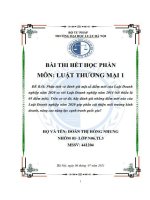 phân tích những điểm mới của luật doanh nghiệp 2020 so với luật 2014 ( ít nhất là 05 điểm mới)