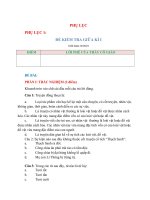 Giáo án kiểm tra và trả bài giữa kì 1 môn ngữ văn 6 kết nối tri thức với cuộc sống