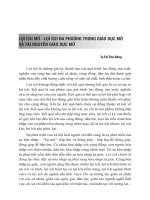 Lợi ích mở - Lợi ích đa phương trong giáo dục mở và tài nguyên giáo dục mở