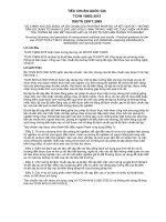 ĐỘ CHÍNH XÁC (ĐỘ ĐÚNG VÀ ĐỘ CHỤM) CỦA PHƯƠNG PHÁP ĐO VÀ KẾT QUẢ ĐO - HƯỚNGDẪN SỬ DỤNG TCVN 6910-2:2001 (ISO 5725-2:1994) TRONG THIẾT KẾ,