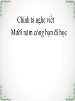 Tuan 2 Ngheviet Muoi nam cong ban di hoc
