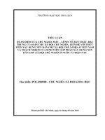 QUAN ĐIỂM CỦA CHỦ NGHĨA MÁC – LÊNIN VỀ BẢN CHẤT, ĐẶC TRƯNG CỦA DÂN CHỦ XÃ HỘI CHỦ NGHĨA. LIÊN HỆ VỚI THỰC TIỄN XÂY DỰNG NỀN DÂN CHỦ XÃ HỘI CHỦ NGHĨA Ở VIỆT NAM VÀ TRÁCH NHIỆM CỦA SINH VIÊN GÓP PHẦN XÂY DỰNG NỀN DÂN CHỦ XÃ HỘI CHỦ NGHĨA Ở NƯỚC TA HIỆN NAY