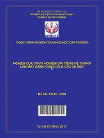 Nghiên cứu thực nghiệm cải tiến hệ thống làm mát bằng dung dịch cho xe máy 