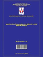 Nghiên cứu công nghệ in 3d thiêu kết laser bằng bột nhựa 