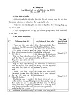 Ke hoach hoat dong nam hoc 20172018