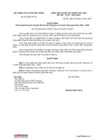 Kế hoạch chuyển đổi số của Thông tin và Truyền thông giai đoạn 2021 - 2025