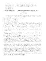 CÔNG BỐ GIÁ VẬT LIỆU XÂY DỰNG TRÊN ĐỊA BÀN THÀNH PHỐ HỒ CHÍ MINH QUÝ II/2020