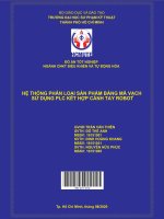 Thiết kế hệ thống phân loại bằng mã vạch sử dụng PLC kết hợp cánh tay robot 