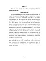 ĐỀ TÀI: “Phân tích làm rõ một hoặc một số vấn đề pháp  lý và thực tiễn bảo hộ công dân của Việt Nam”.