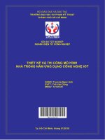 Thiết kế và thi công mô hình nhà trồng nấm ứng dụng công nghệ IOT 