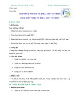 Vật lý 6 kết nối tri thức (2 cột) đầy dủ