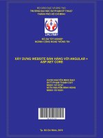 Xây dưng website bán hàng với angular + asp net core 