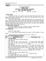 Giáo án toán tiếng việt trải nghiệm lớp 2 chân trời sáng tạo