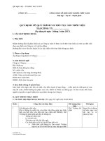 QUY ĐỊNH XIN THÔI VIỆC TẠI HỆ THỐNG BÁN LẺ