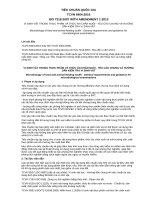 VI SINH VẬT TRONG THỰC PHẨM VÀ THỨC ĂN CHĂN NUÔI - YÊU CẦU CHUNG VÀ HƯỚNGDẪN KIỂM TRA VI SINH VẬT