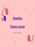 Chemistry Science Lesson by Slidesgo