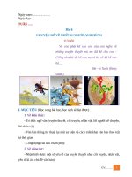 Giáo án NGữ văn 6 sách kết nối tri thức vớic uộc sống (kì 2 soạn lại, chất lượng) 