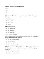 EL24 luật tài chính việt nam – đáp án trắc nghiệm môn EL24 – EHOU