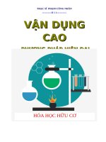 Bài tập vận dụng cao hóa học - ôn thi đại học 2022