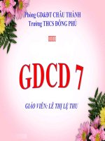 Giao duc Cong dan 7 Bai 5 Yeu thuong con nguoi