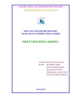 phát thải bằng không