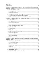 CHIẾN LƯỢC MARKETING QUỐC TẾ CỦA KFC TẠI THỊ TRƯỜNG VIỆT NAM