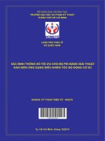 (Luận văn thạc sĩ) xác định thông số tối ưu cho bộ pid bằng giải phẩu thuật đàn kiến ứng dụng điều khiển tốc độ động cơ DC 