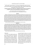 Phân khúc thị trường và áp dụng marketing mix để nâng cao sự hài lòng của du khách nội địa đối với hoạt động kinh doanh du lịch tại Nha Trang