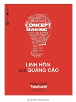Ý tưởng lớn - Linh hồn của quảng cáo: Phần 1