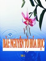 Bai 5 Nguyen to hoa hoc