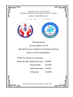 Tiểu luận môn học QUẢN LÍ DỊCH VỤ ô TÔ HỆ THỐNG QUẢN LÍ DỊCH VỤ ô TÔ HÃNG VINFAST đại LÝ VINFAST HẢI DƯƠNG 