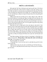 Phương Hướng Và Biện Pháp Đẩy Mạnh Xuất Khẩu Gạo Việt Nam - Đề Án Kinh Tế Thương Mại