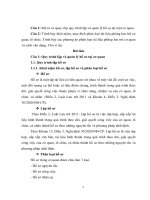 Trình bày khái niệm, mục đích phân loại tài liệu phông lưu trữ cơ quan, tổ chức. Trình bày các phương án phân loại tài liệu phông lưu trữ cơ quan và cách vận dụng. Cho ví dụ