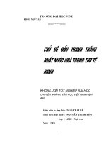 Chủ đề đấu tranh thống nhất nước nhà trong thơ tế hanh  