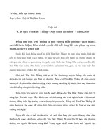 BAI VIET VE TON DUC THANG 2018