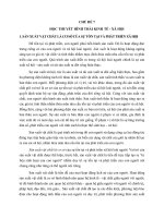 HỌC THUYẾT HÌNH THÁI KINH TẾ   XÃ HỘI 